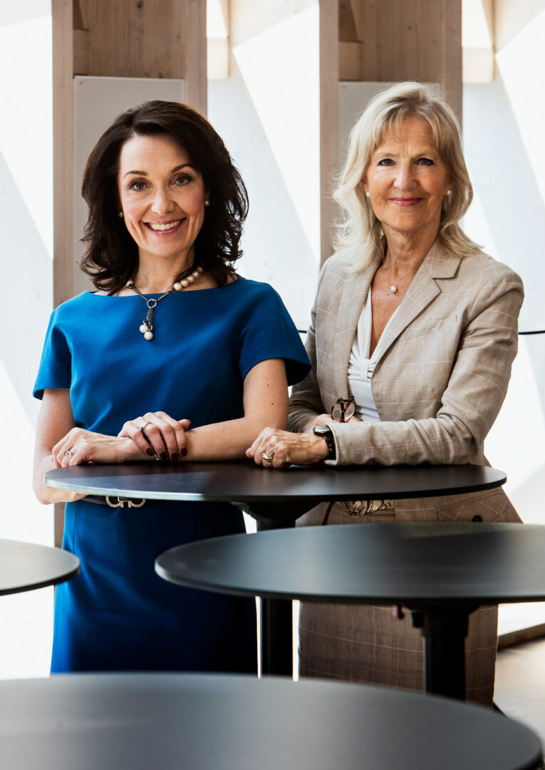 Bilden föreställer Miia Kivipelto & Mai-Lis Hellénius Foto: Bruno Ehrs