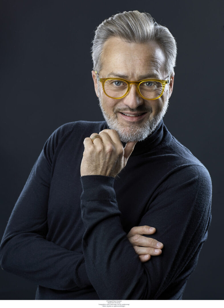Bilden visar Tony Irving