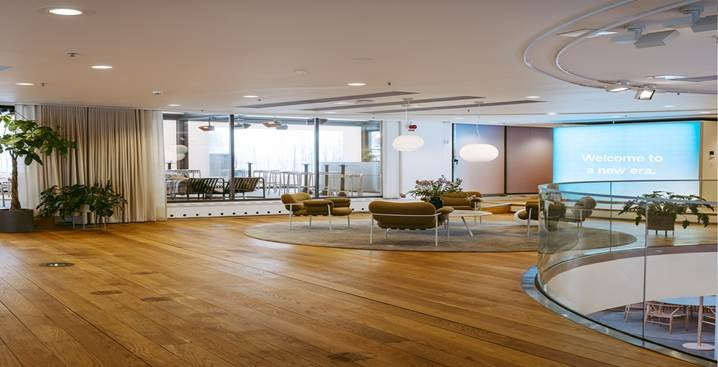 Bilden visar Volvo Showroom