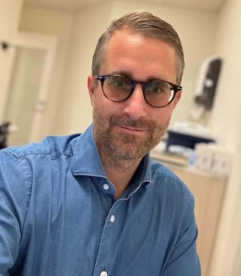 Denna bild visar Gustav Brinkby