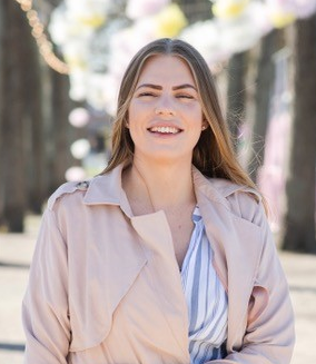 Denna bild visar Sara Lynard